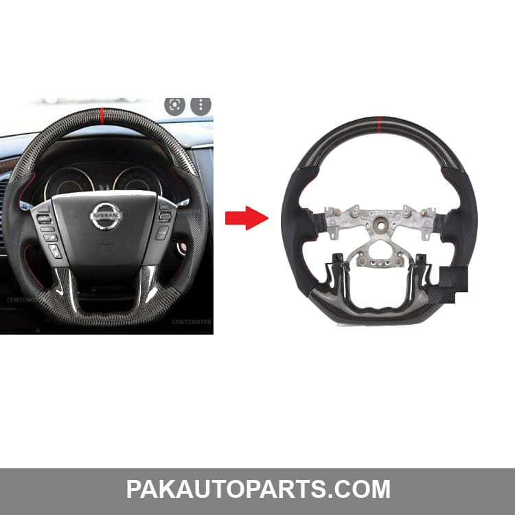 Carbon Fiber Steering For Nissan Y62 2019-2022