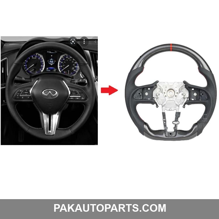 Carbon Fiber Steering For Infinit Q50 Q60 2018-2022