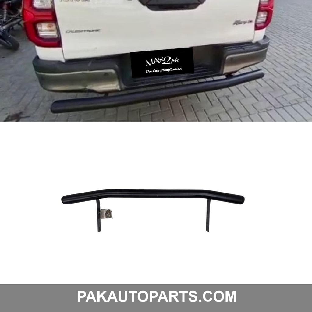 Toyota Hilux Revo | Vigo Rear Safeguard Black F-6 2016-2024