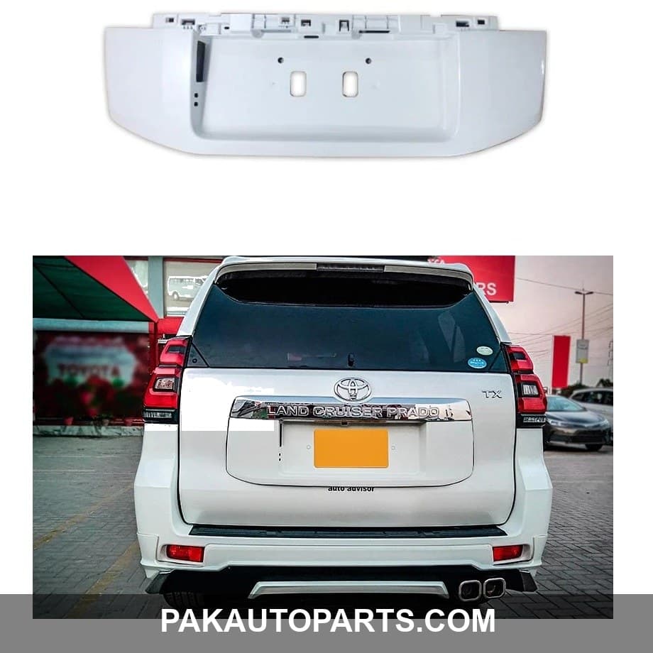 Toyota Prado FJ150 Licence Panel Garnish 2018