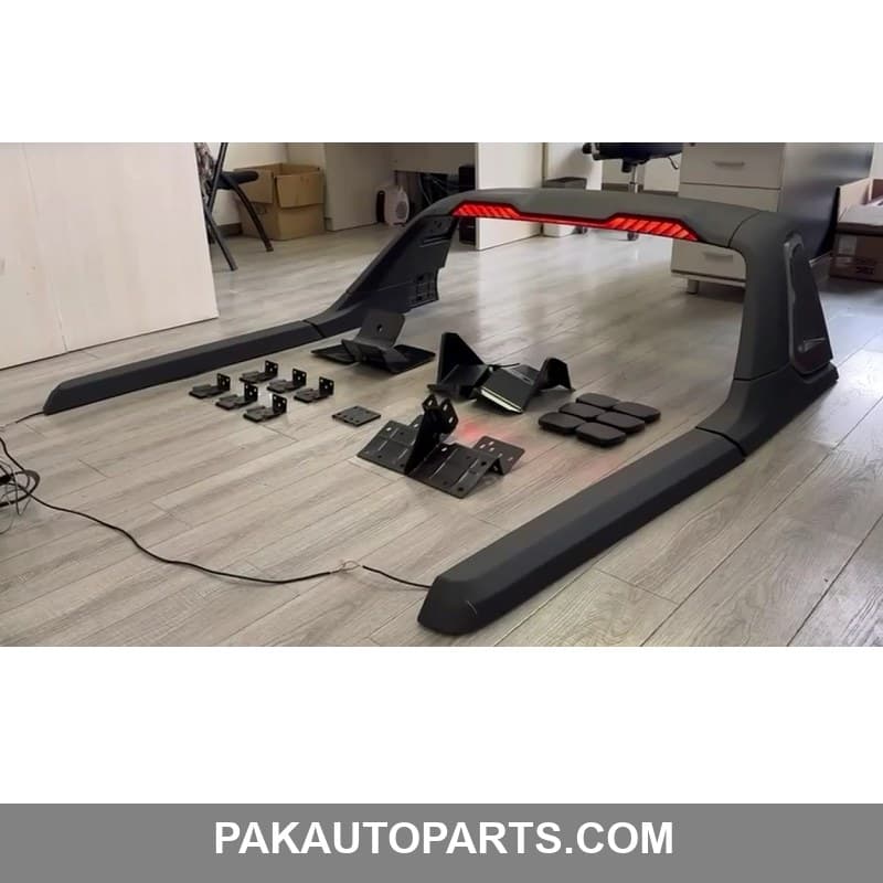 Toyota Hilux Rocco Roll Bar With LED Running Spoiler 2016-2021