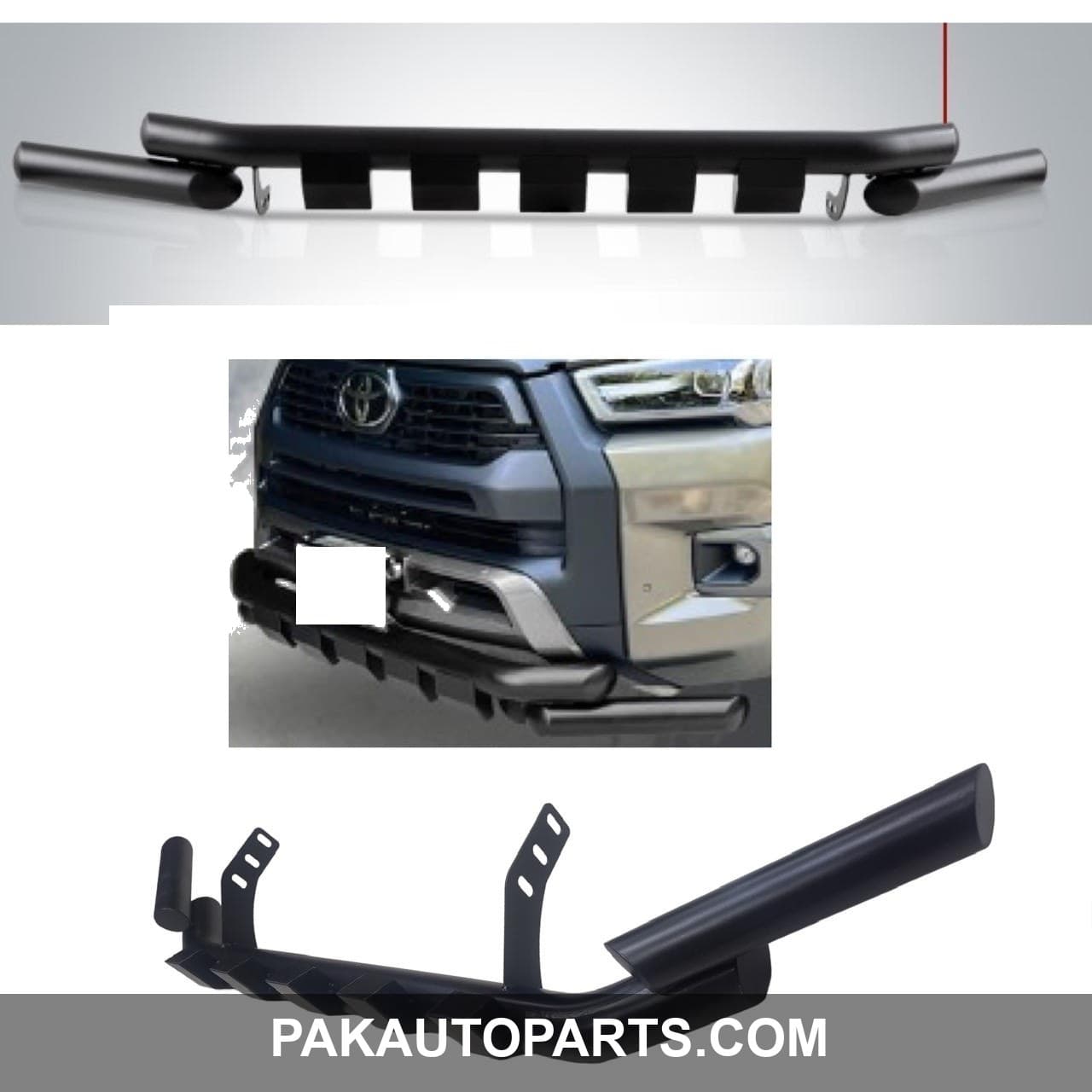 Toyota Hilux Revo | Rocco | Vigo Nudge Bar F-11/9 Safeguard 2016-2024