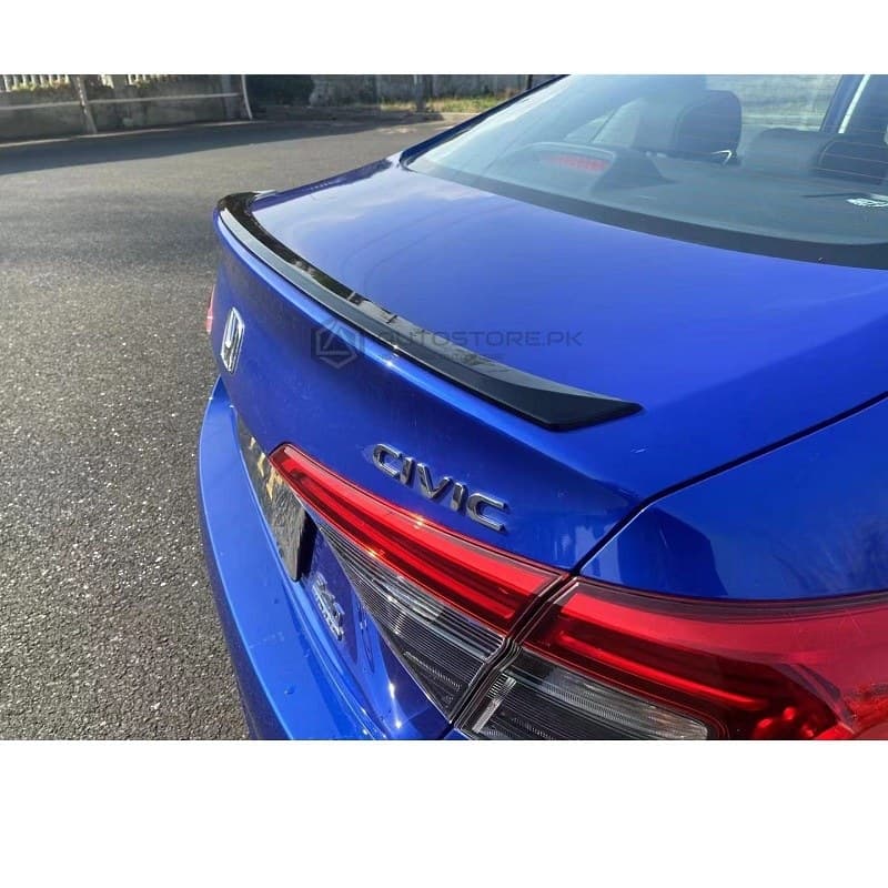 Honda Civic Trunk Spoiler Black 2022-2023