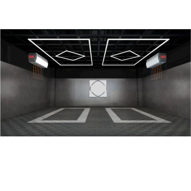 Car Detailing | Workshop LED Rectangle & Diamond Lighting