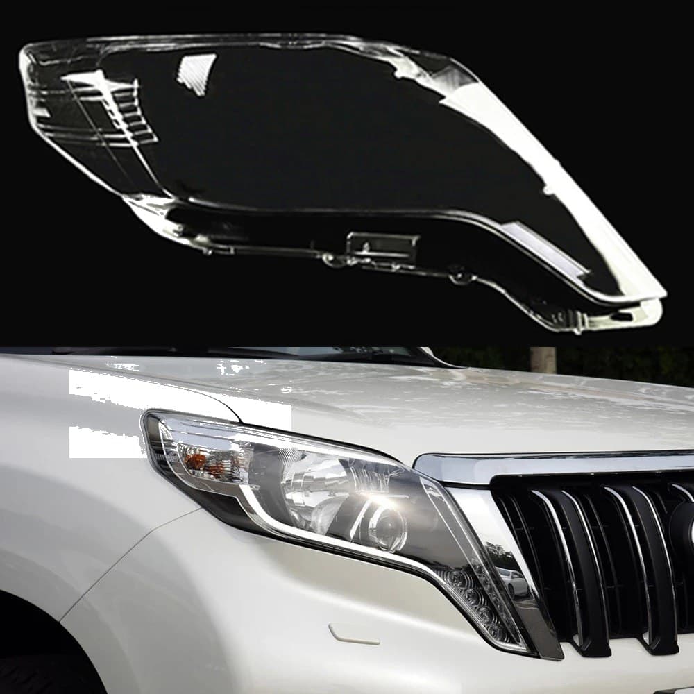 Toyota Prado LED Head Lamp | Head Ligth Glass Lens 2014-2017