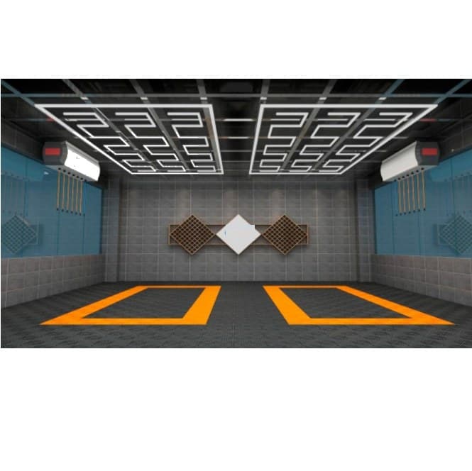 Car Detailing | Workshop LED Rectangular S Shaped Lighting