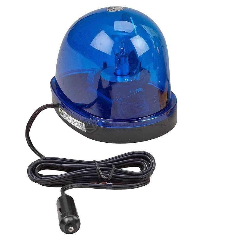 Police Revolving Light 4 Magnet Blue