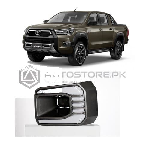 Toyota Hilux Rocco LED DRLs Covers 2021