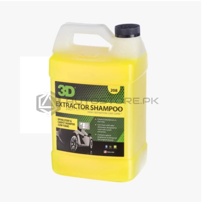 3D Extractor Shampoo 1 Gallon