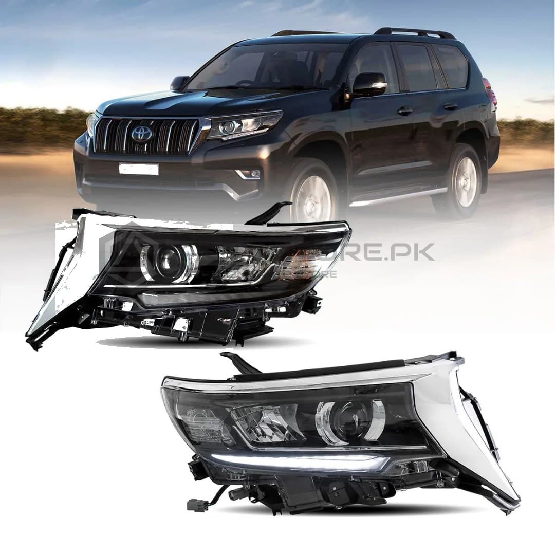 Toyota Land Cruiser Prado FJ150 OEM Head Lamps Cartech 2018
