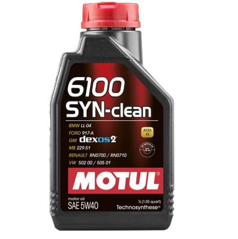 Motul 6100 SYN-CLEAN 5W-40 Semi-Synthetic 1 Liter