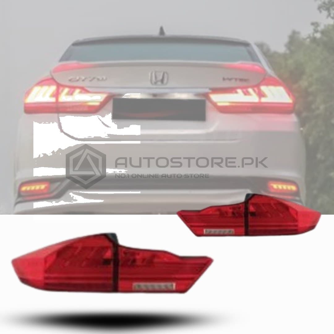 Honda City LED Tail Lamps Lexus Style 2021-2024