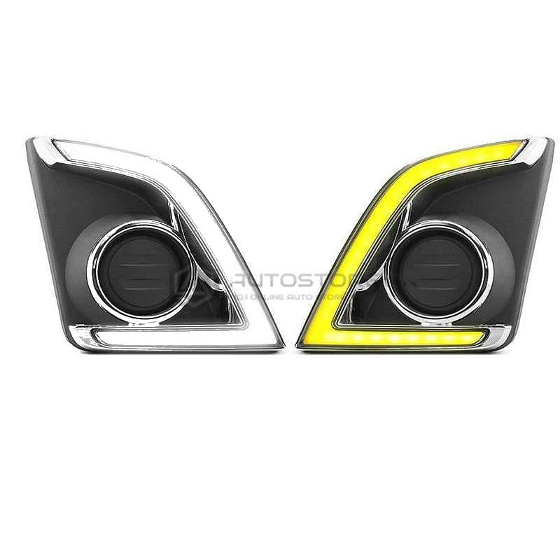 Isuzu D-Max LED Fog Lamp DRL Cover 2018-2019