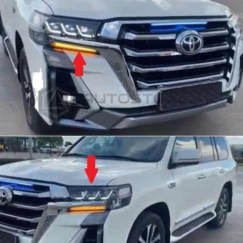Toyota Land Cruiser FJ200 Lexus Style Head Lamps 2016-2020