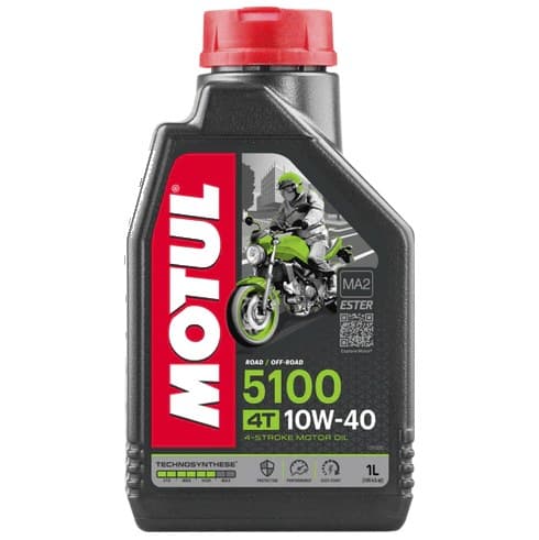 Motul Moto 5100 10W-40 4T Semi-Synthetic 1 liter