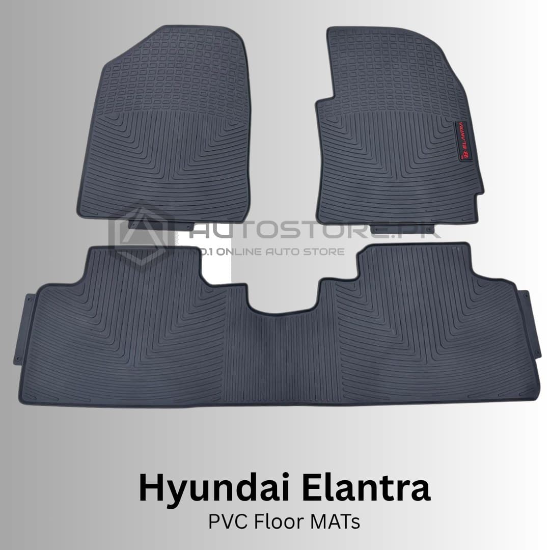 Hyundai Elantra PVC Rubber Floor Mat 2021-2025