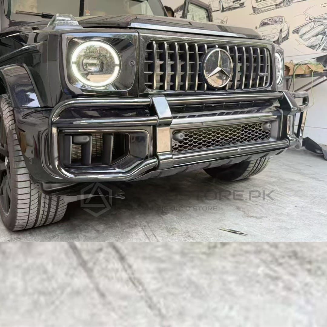Mercedes-Benz G Class W465 G63 Stainless Steel Front Bull Bar 2023-2025