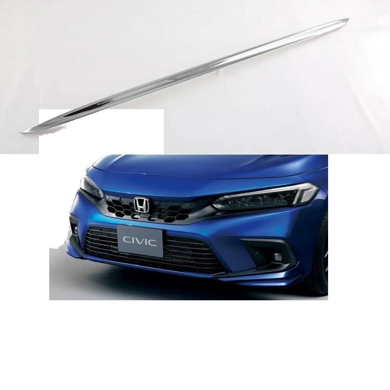 Honda Civic Front Bumper Lower Chrome Trim 2022-2023