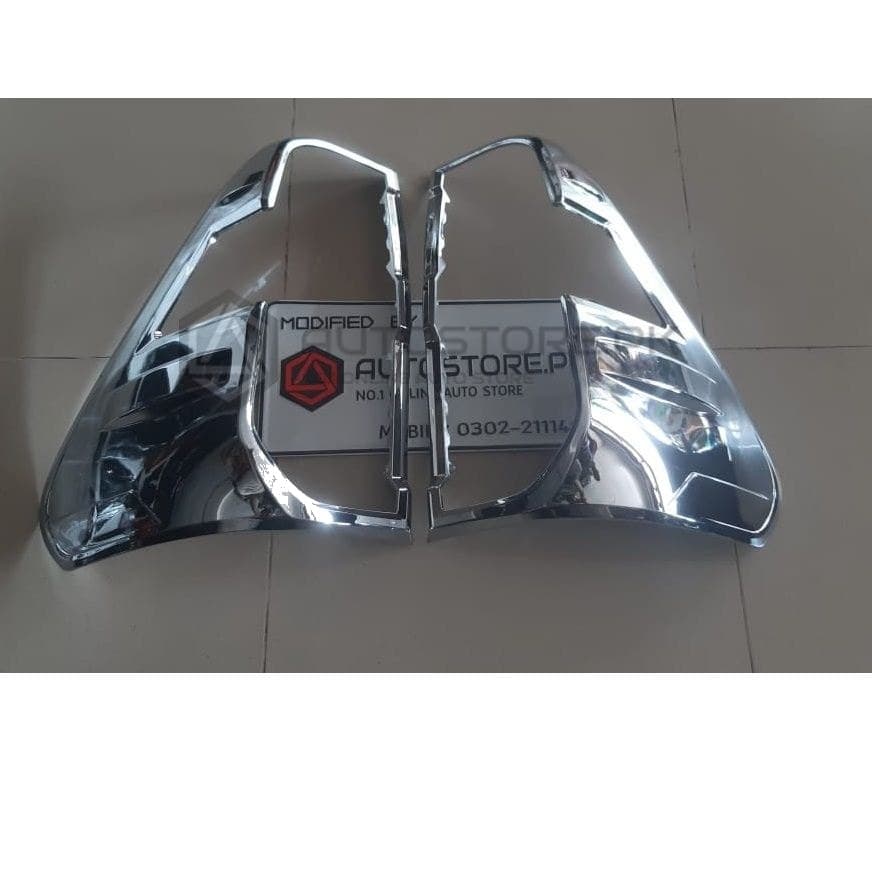 Toyota Hilux Revo Tail Light Chrome Cover 2021-2023