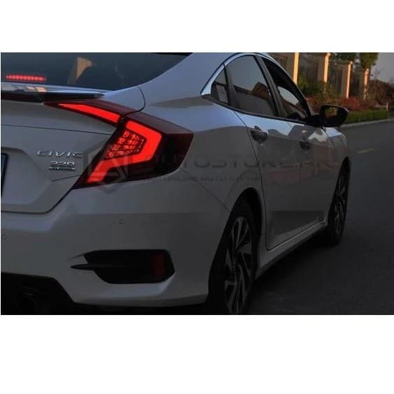 Honda Civic Audi Style Lava Tail Lamps 2016-2021
