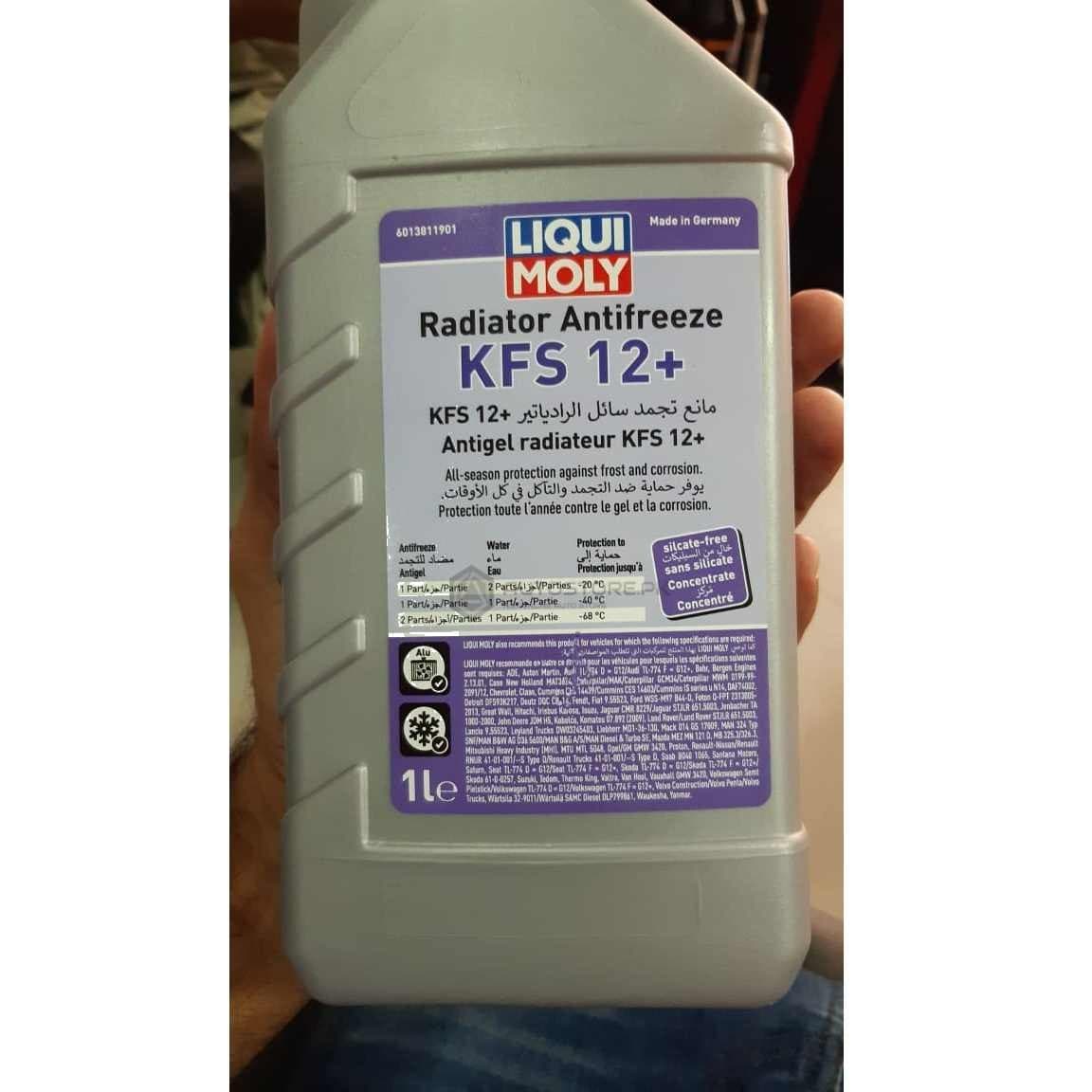 Liqui Moly Radiator Antifreeze Coolant RAF 12 1L
