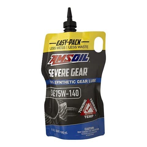 AMSOIL Severe Gear 75W-140. GL-5 Manual Transmissions 946ml
