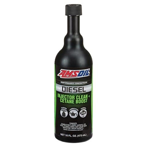 AMSOIL Diesel Injector Clean+Cetane Boost 473 ml