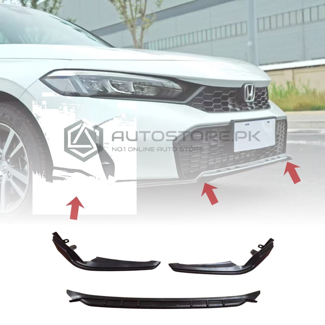Honda Civic 11.5th Gen Front Bumper Lip 2022-2026