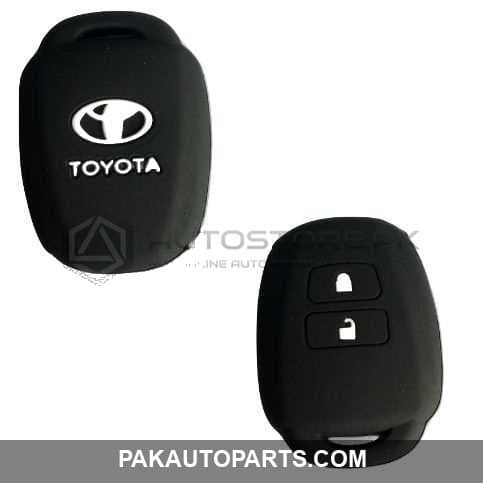 Toyota Vitz PVC Key Cover Black 2016