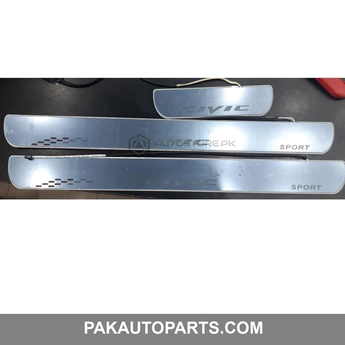 Honda Civic Sill Plates Sport Style 2016-2021