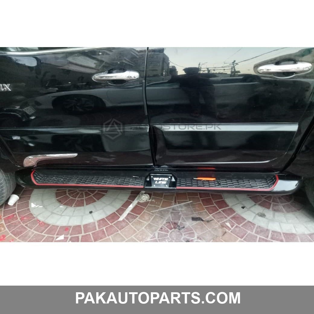 Toyota Hilux Revo Whiteline Side Skirt Cover 2016-2023
