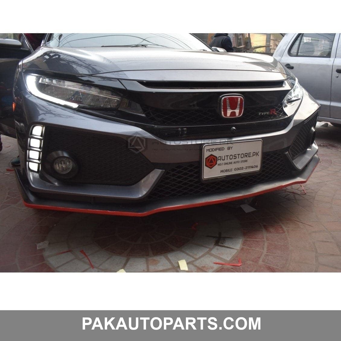 Honda Civic Type R Front Splitter 2016-2021